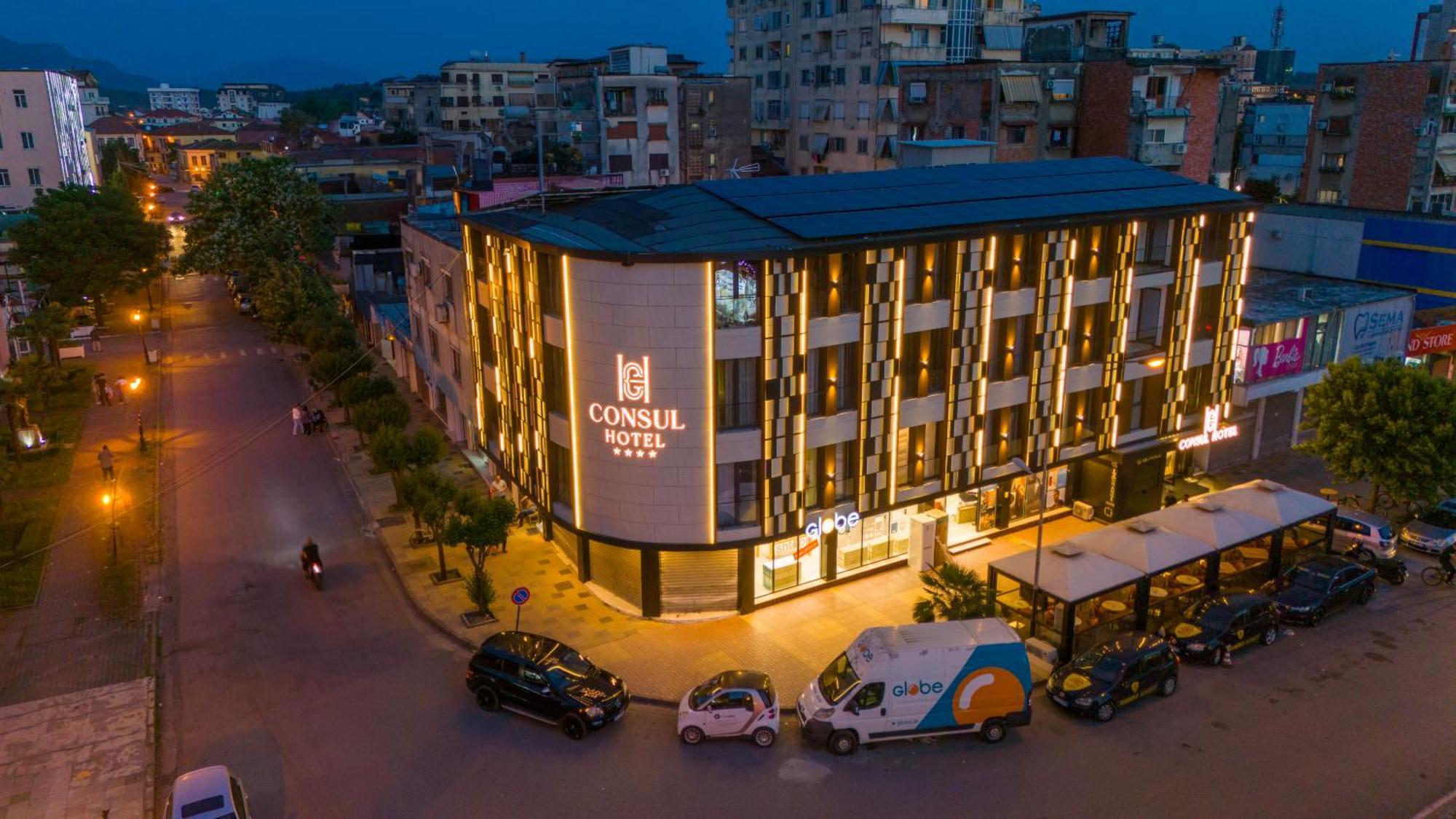 Hotel Consul Shkodër Buitenkant foto